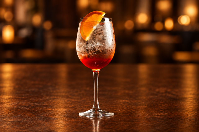 Blood Orange Spritz